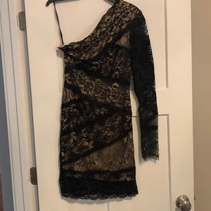 Lacy Black NYE Dress